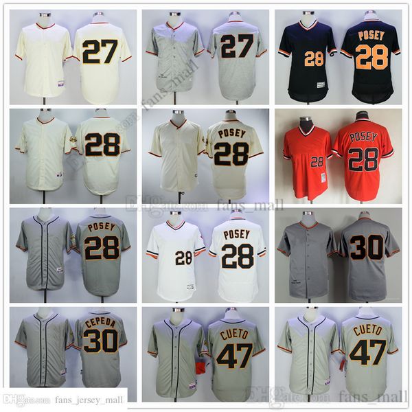 movie mitchell and ness baseball jersey vintage 28 buster posey jersey 27 juan marichal 30 orlando cepeda 47 johnny cueto stitched, Black
movie mitchell and ness baseball jersey vintage 28 buster posey jersey 27 juan marichal 30 orlando cepeda 47 johnny cueto stitched, Black