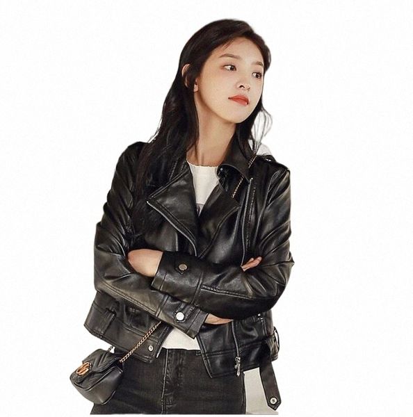 women's leather & faux leather women's leather & faux kmetram jacket autumn winter women clothes 2022 korean streetwear bomber jac, Black
women's leather & faux leather women's leather & faux kmetram jacket autumn winter women clothes 2022 korean streetwear bomber jac, Black
