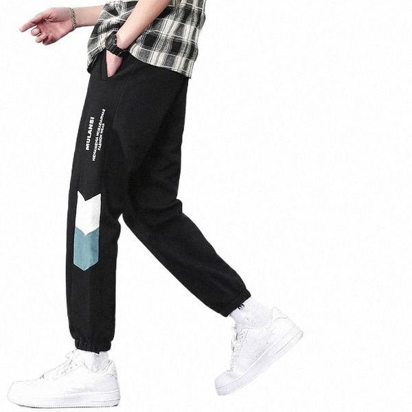 men's pants men's fashion pockets letter print casual pants sport cropped 2021 summer running riding spodnie n183#, Black
men's pants men's fashion pockets letter print casual pants sport cropped 2021 summer running riding spodnie n183#, Black