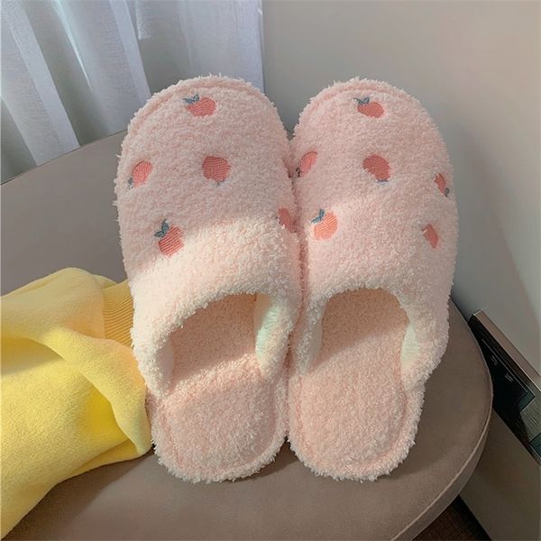 slippers cute fruit slipper for women girls fashion kawaii fluffy winter warm woman cartoon peach house funny shoes 220902, Black
slippers cute fruit slipper for women girls fashion kawaii fluffy winter warm woman cartoon peach house funny shoes 220902, Black