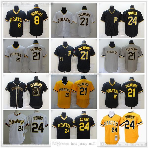 2021 stitched baseball jerseys 21 roberto clemente 8 willie stargell jersey retro black white yellow 24 barry bonds blank no number name for
2021 stitched baseball jerseys 21 roberto clemente 8 willie stargell jersey retro black white yellow 24 barry bonds blank no number name for