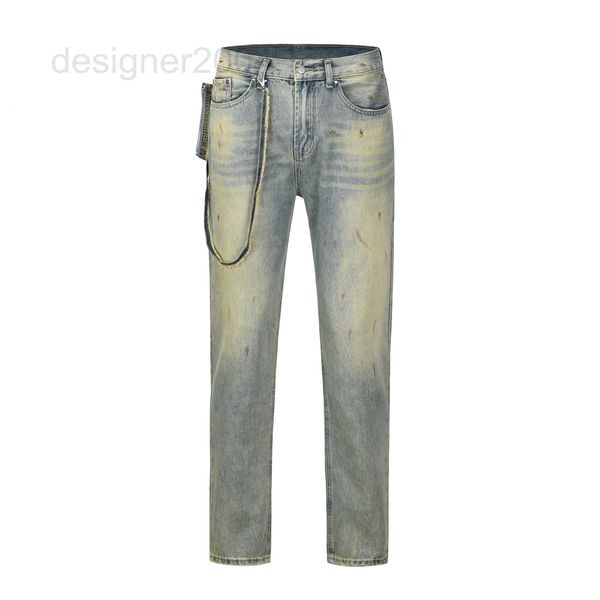 men's jeans designer paint point men's jeans trend knee hole zipper leggings pants h44a, Blue
men's jeans designer paint point men's jeans trend knee hole zipper leggings pants h44a, Blue