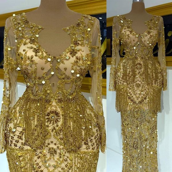2022 arabic aso ebi gold luxurious prom dresses beaded sheath sparkly evening formal party second reception birthday engagement gowns dress, Black
2022 arabic aso ebi gold luxurious prom dresses beaded sheath sparkly evening formal party second reception birthday engagement gowns dress, Black