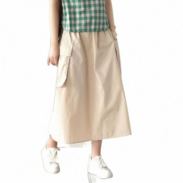 skirts summer women skirt fashion elastic waist loose big pocket casual ladies brierf solid color all-match skirts p57i#, Black
skirts summer women skirt fashion elastic waist loose big pocket casual ladies brierf solid color all-match skirts p57i#, Black