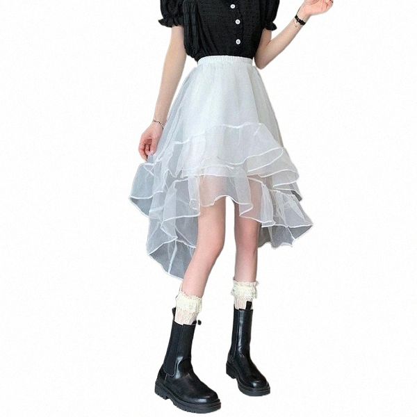 skirts skirts sannian women mesh skirt summer irregular high waist female black and white ruffled ladies clothing g9yf#
skirts skirts sannian women mesh skirt summer irregular high waist female black and white ruffled ladies clothing g9yf#