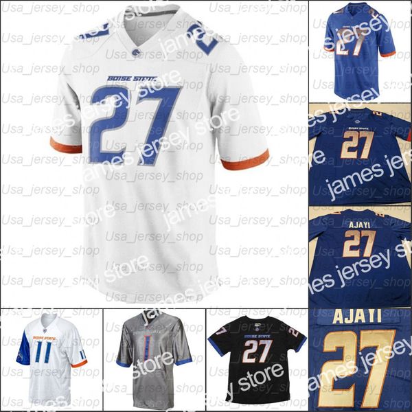 boise state college football jersey 27 jay ajayi 19 hank bachmeier 34 robert mahone 24 george holani, Black
boise state college football jersey 27 jay ajayi 19 hank bachmeier 34 robert mahone 24 george holani, Black