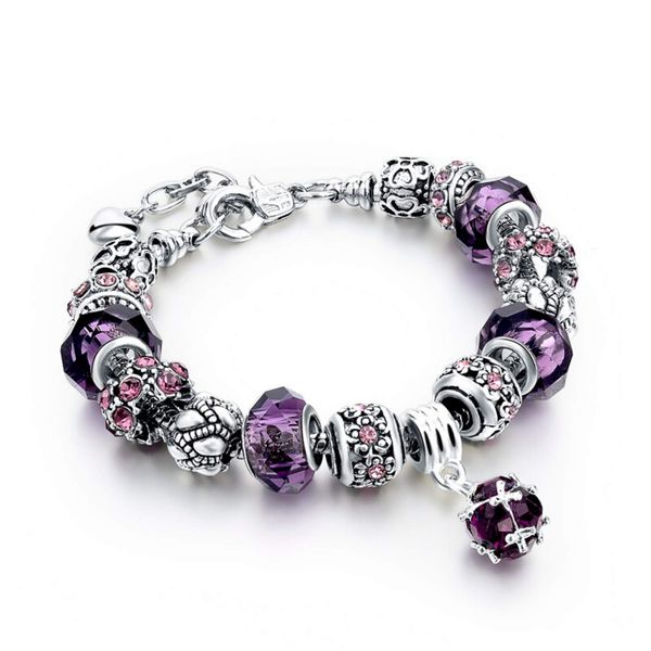 charm bracelets pink hearts blue and purple theme sier plated for women teens adjustable jewelry gift set fits 7.5"and1 ffshop2001 amlm, Golden;silver
charm bracelets pink hearts blue and purple theme sier plated for women teens adjustable jewelry gift set fits 7.5"and1 ffshop2001 amlm, Golden;silver