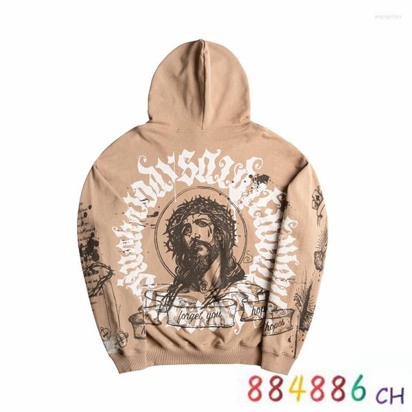 men's hoodies men's streetwear clothes vintage jesus portrait graffiti hoodie mens terry cloth hooded sweatshirt oversized pullove, Black
men's hoodies men's streetwear clothes vintage jesus portrait graffiti hoodie mens terry cloth hooded sweatshirt oversized pullove, Black