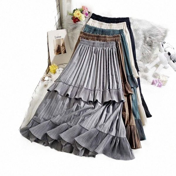 skirts corduroy mid-length winter pleated skirts women high waist irregular solid casual female skirt fashion vintage womens 2022 s9be#, Black
skirts corduroy mid-length winter pleated skirts women high waist irregular solid casual female skirt fashion vintage womens 2022 s9be#, Black