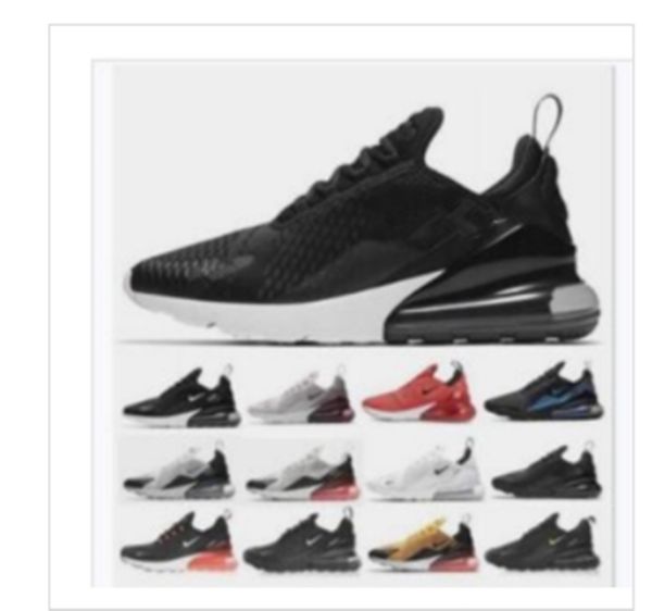 big 36-49 46 47 48 tn 270 shoes triple airs cushion sneakers mens 270s sports max 270 running shoe 27c women trainers maxes size us 12 13 14, Black;brown
big 36-49 46 47 48 tn 270 shoes triple airs cushion sneakers mens 270s sports max 270 running shoe 27c women trainers maxes size us 12 13 14, Black;brown