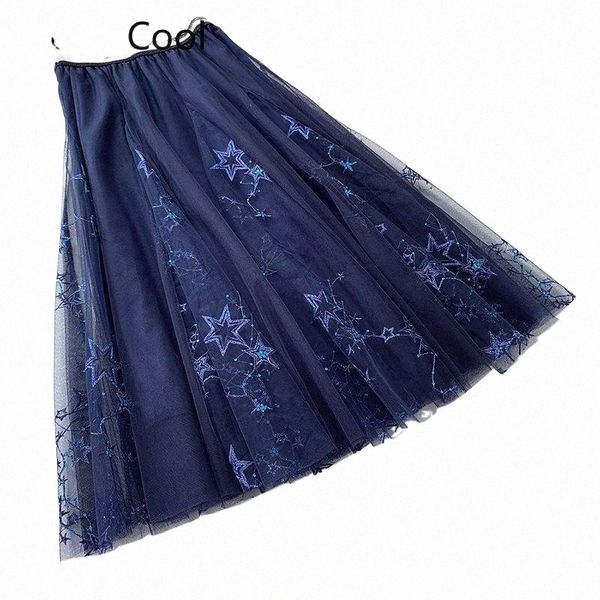 skirts skirts high end women long skirt embroidery sequins mesh aline elegant female summer party clothing waist girl's t5fw#, Black
skirts skirts high end women long skirt embroidery sequins mesh aline elegant female summer party clothing waist girl's t5fw#, Black
