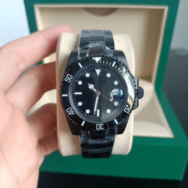 men's watch gmt 40mm automatic machine wristwatches 904l stainless steel strap st9 folding buckle ceramic gold dial sapphire mirror lum, Slivery;brown
men's watch gmt 40mm automatic machine wristwatches 904l stainless steel strap st9 folding buckle ceramic gold dial sapphire mirror lum, Slivery;brown