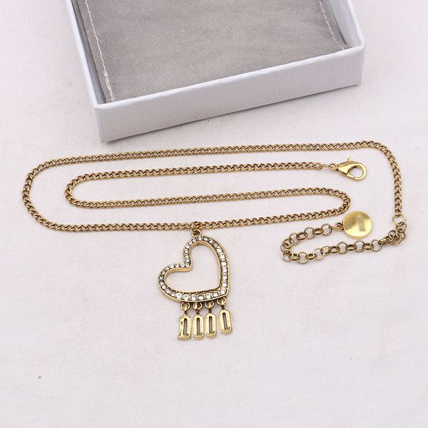 simple famous designer brand letter pendant necklaces 18k gold plated heart tassels crystal pearl rhinestone sweater necklace women party je, Silver
simple famous designer brand letter pendant necklaces 18k gold plated heart tassels crystal pearl rhinestone sweater necklace women party je, Silver
