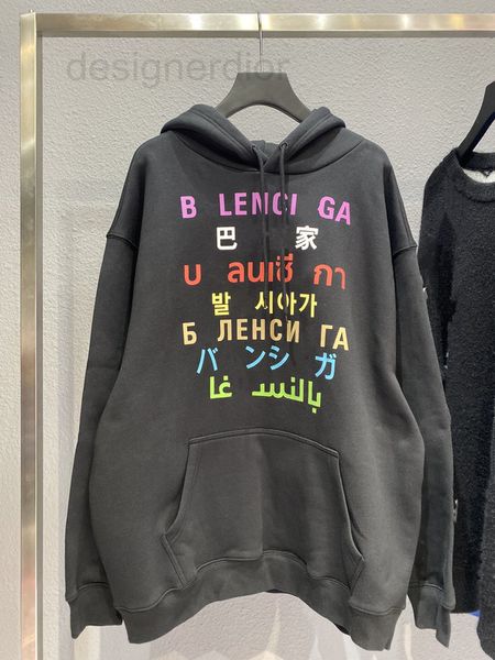 men's hoodies & sweatshirts designer high version autumn and winter new paris family b seven language alphabet printed men's women, Black
men's hoodies & sweatshirts designer high version autumn and winter new paris family b seven language alphabet printed men's women, Black