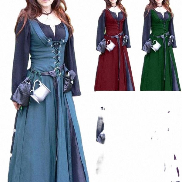 casual dresses casual dresses classic dress women medieval vintage retro belted long sleeve ronud neck floor length lace up fit slim female, Black;gray
casual dresses casual dresses classic dress women medieval vintage retro belted long sleeve ronud neck floor length lace up fit slim female, Black;gray