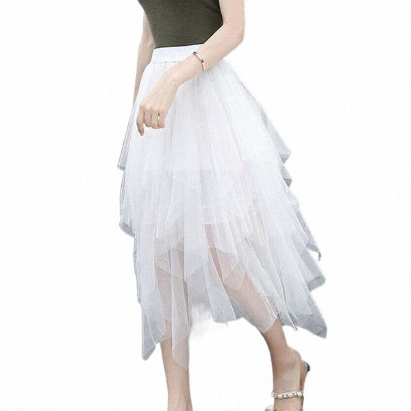 skirts skirts women irregular tulle mesh fashion elastic high waist tutu skirt pleated long midi spring party i2xh#, Black
skirts skirts women irregular tulle mesh fashion elastic high waist tutu skirt pleated long midi spring party i2xh#, Black