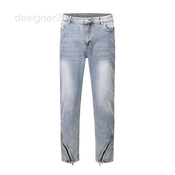 men's jeans designer new men's personality machete zipper pants washed light blue jeans 350m
men's jeans designer new men's personality machete zipper pants washed light blue jeans 350m