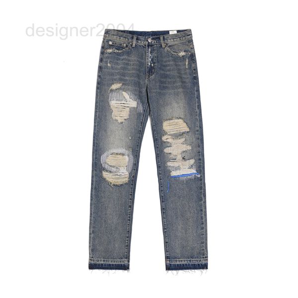 men's jeans designer new hole worn white slim jeans fashion casual pants men's dtff, Blue
men's jeans designer new hole worn white slim jeans fashion casual pants men's dtff, Blue