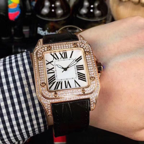 rose gold cubic zirconia diamonds watch roman numerals 316l stainless steel luxury missfox square japan miyota 8215 mechanical men full iced, Slivery;brown
rose gold cubic zirconia diamonds watch roman numerals 316l stainless steel luxury missfox square japan miyota 8215 mechanical men full iced, Slivery;brown
