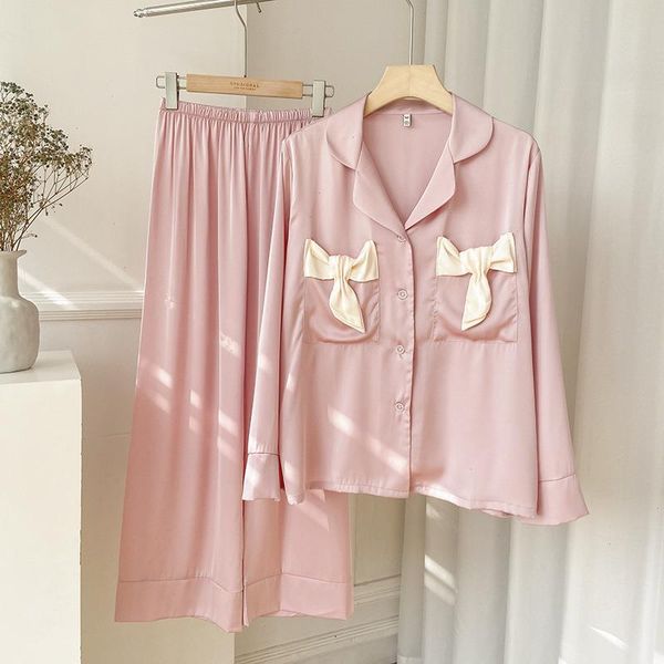 casual pyjamas intimate lingerie loose sleepwears nightwear home clothes, Black;red 
casual pyjamas intimate lingerie loose sleepwears nightwear home clothes, Black;red