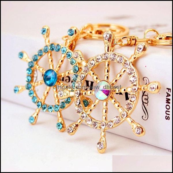 key rings fashion creative key rings diamond-studded crystal rudder nautical car keychain metal bag pendant chain 77 e3 drop delivery dhytf, Slivery;golden
key rings fashion creative key rings diamond-studded crystal rudder nautical car keychain metal bag pendant chain 77 e3 drop delivery dhytf, Slivery;golden