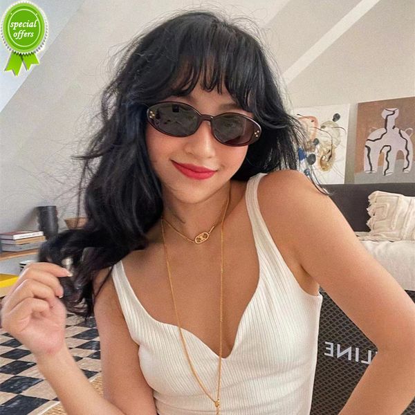 mens sunglasses designer brands fashion new triumphal arch women's quality oval frame, White;black
mens sunglasses designer brands fashion new triumphal arch women's quality oval frame, White;black