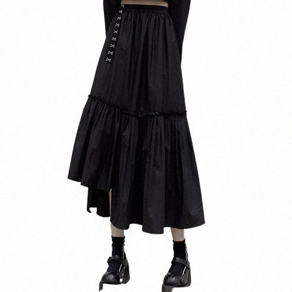 skirts skirts qiukichonson long womens pleated skirt goth lolita summer high waisted asymmetrical black ruched ruffle rok d6jp#
skirts skirts qiukichonson long womens pleated skirt goth lolita summer high waisted asymmetrical black ruched ruffle rok d6jp#