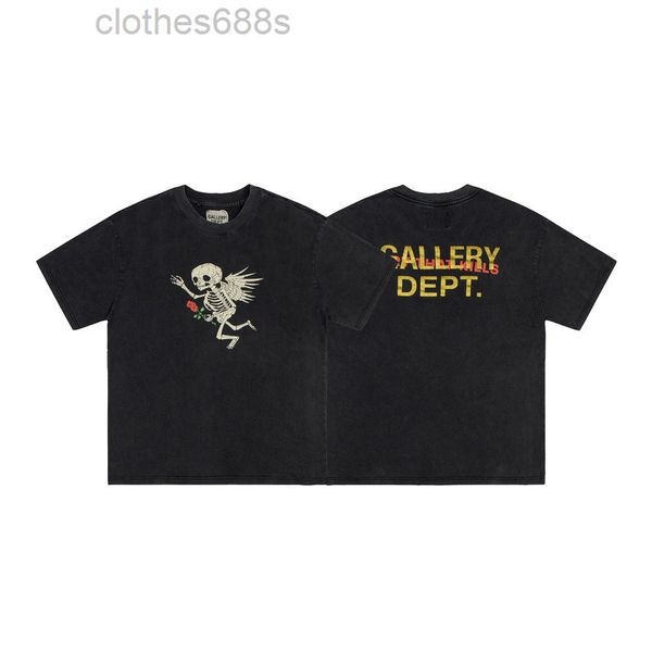 men's t shirts hip hop galleryysie 2022 designer shirts depts mens fashion brand washed and used angel skull print casual short sleeve, White;black
men's t shirts hip hop galleryysie 2022 designer shirts depts mens fashion brand washed and used angel skull print casual short sleeve, White;black