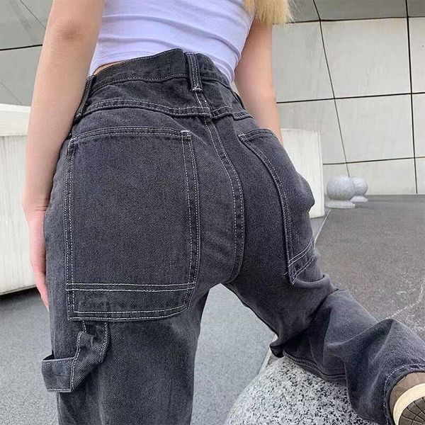 women s jeans streetwear woman high waist y2k straight baggy pants black personalized denim trousers korean fashion wide leg pant 220902, Blue
women s jeans streetwear woman high waist y2k straight baggy pants black personalized denim trousers korean fashion wide leg pant 220902, Blue