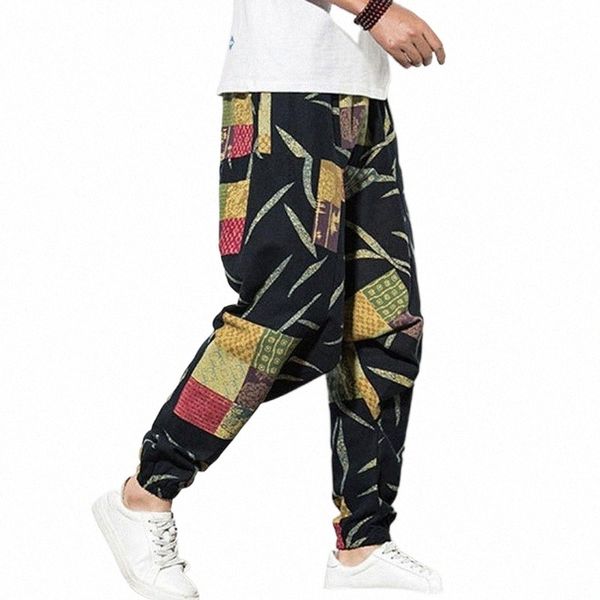 men's pants baggy cotton linen harem pants men hip-hop women plus size wide leg trousers casual vintage long pantalones hombre 2021 men, Black
men's pants baggy cotton linen harem pants men hip-hop women plus size wide leg trousers casual vintage long pantalones hombre 2021 men, Black