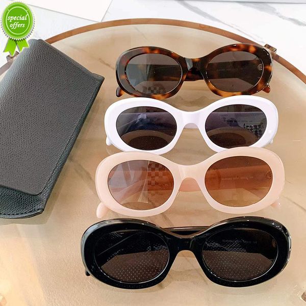 mens sunglasses designer brands fashion 2022 new triumphal arch oval white eye, White;black
mens sunglasses designer brands fashion 2022 new triumphal arch oval white eye, White;black