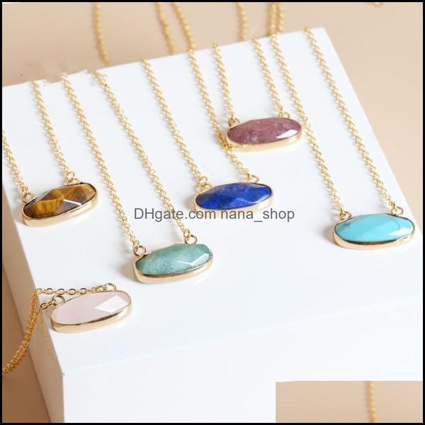 pendant necklaces druzy crystal natural stone pendant necklace gold edge oval style amethyst rose quartz chakra healing dhseller2010 dhncl, Silver
pendant necklaces druzy crystal natural stone pendant necklace gold edge oval style amethyst rose quartz chakra healing dhseller2010 dhncl, Silver
