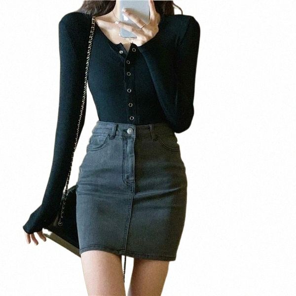 skirts high waisted slim fit denim skirt summer versatile retro chic hip skirts f2c8#, Black
skirts high waisted slim fit denim skirt summer versatile retro chic hip skirts f2c8#, Black