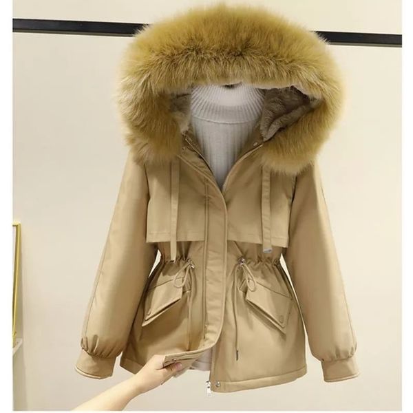 womens down parkas padded plus size 2xl winter big fur women loose slim warm hooded parka coat down 220902, Black
womens down parkas padded plus size 2xl winter big fur women loose slim warm hooded parka coat down 220902, Black