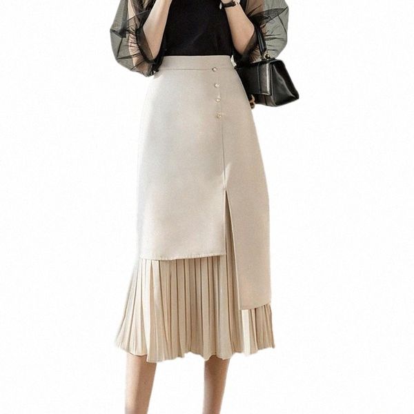 skirts spring fall pleated chiffon patchwork long skirts for women irregular elegant high waist midi skirt saias mulher faldas t142 66qs#, Black
skirts spring fall pleated chiffon patchwork long skirts for women irregular elegant high waist midi skirt saias mulher faldas t142 66qs#, Black