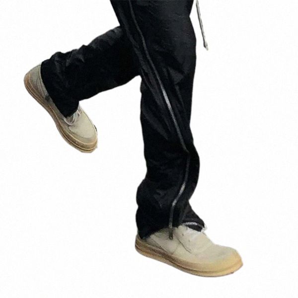 men's pants black side zippered jogger pants drawstring sweatpants streetwear four-pocket styling men's 430l#
men's pants black side zippered jogger pants drawstring sweatpants streetwear four-pocket styling men's 430l#