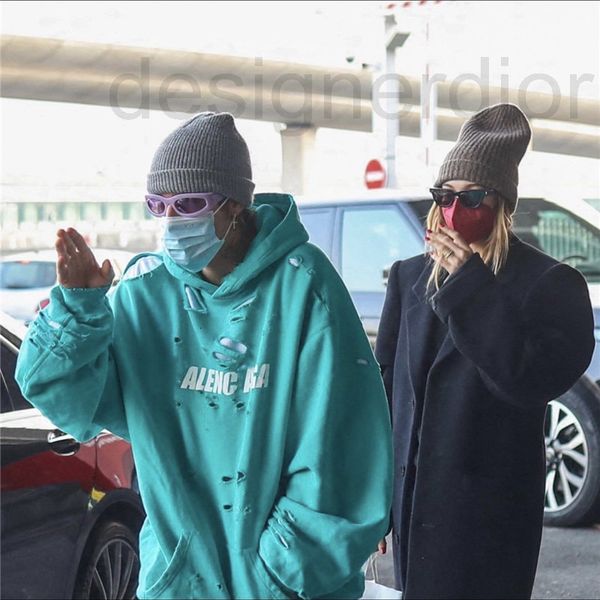 men's hoodies & sweatshirts designer correct version of paris b home pull glue burst letter art broken hole net red same men's and, Black
men's hoodies & sweatshirts designer correct version of paris b home pull glue burst letter art broken hole net red same men's and, Black