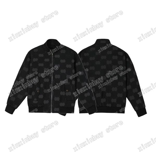 xinxinbuy designers coats jackets men jacquard fabric letter lapel neck streetwear women black khaki m-2xl, Black;brown
xinxinbuy designers coats jackets men jacquard fabric letter lapel neck streetwear women black khaki m-2xl, Black;brown