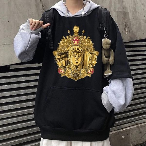 mens hoodies sweatshirts oversize men anime bizarre adventure hoodies casual hooded sweatshirt harajuku loose hoodie coat streetwear 220902, Black
mens hoodies sweatshirts oversize men anime bizarre adventure hoodies casual hooded sweatshirt harajuku loose hoodie coat streetwear 220902, Black