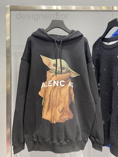 men's hoodies & sweatshirts designer correct version autumn and winter new paris b alien printed men's women's loose sweater, Black
men's hoodies & sweatshirts designer correct version autumn and winter new paris b alien printed men's women's loose sweater, Black