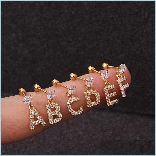 stud punk stainless steel piercing earrings men women cubic a-z letter for allergic 3744 q2 drop delivery 2021 jewelry vipjewel dhzsa, Golden;silver
stud punk stainless steel piercing earrings men women cubic a-z letter for allergic 3744 q2 drop delivery 2021 jewelry vipjewel dhzsa, Golden;silver