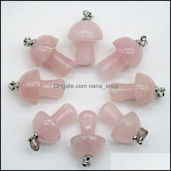 charms mini mushroom natural crystal stone charms rose quartz stones pendant for diy jewelry making necklace accessories dhseller2010 dh7rz, Bronze;silver
charms mini mushroom natural crystal stone charms rose quartz stones pendant for diy jewelry making necklace accessories dhseller2010 dh7rz, Bronze;silver