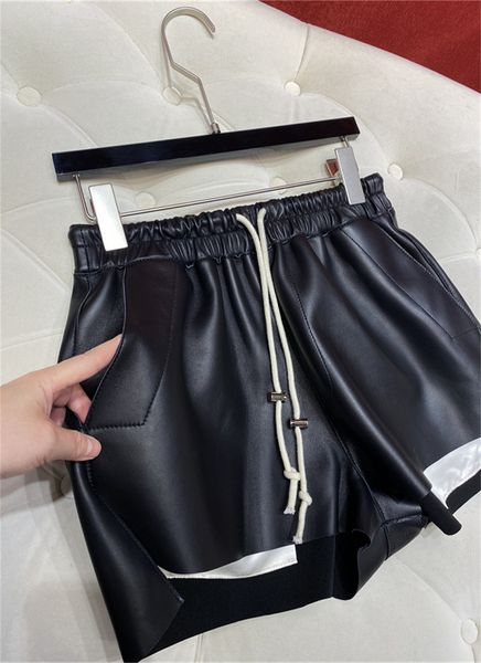 women's lambskin two piece pants set new leather vest tank lederhosen suit with metal, White
women's lambskin two piece pants set new leather vest tank lederhosen suit with metal, White