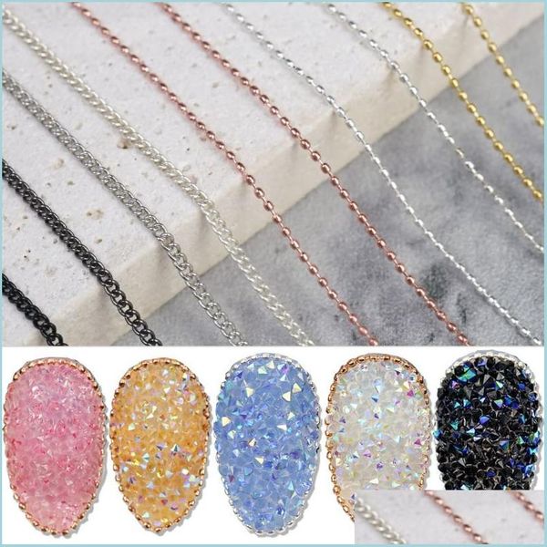 nail art decorations nail art decorations chain 0.8mm/1.0mm/50cm rose gold sier pixie stone beads accessory metal steel ball jewelryn dhypg, Silver;gold
nail art decorations nail art decorations chain 0.8mm/1.0mm/50cm rose gold sier pixie stone beads accessory metal steel ball jewelryn dhypg, Silver;gold