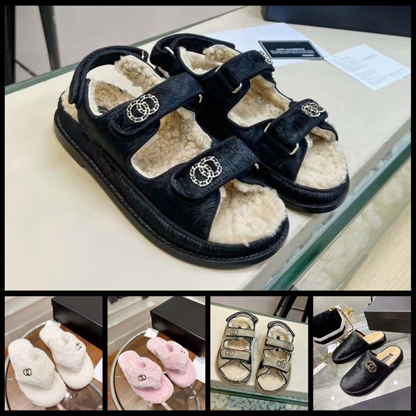 designer fur slipper luxury women sandals paris brand slides fashion slippers lady sandal sneakers boots by bagshoe1978 s174 08, Black
designer fur slipper luxury women sandals paris brand slides fashion slippers lady sandal sneakers boots by bagshoe1978 s174 08, Black