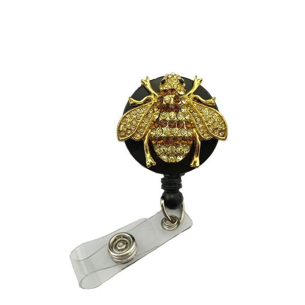 50pcs/lot key ring crystal rhinestone bee yoyo retractable id name card badge reel holder for hospital officer student teacher staff, Slivery;golden
50pcs/lot key ring crystal rhinestone bee yoyo retractable id name card badge reel holder for hospital officer student teacher staff, Slivery;golden