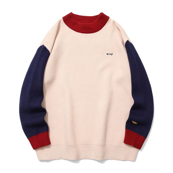 men's plus size sweaters hip hop harajuku crew neck contrast color autumn winter sweaters men and women retro casual pullover knitted c
men's plus size sweaters hip hop harajuku crew neck contrast color autumn winter sweaters men and women retro casual pullover knitted c