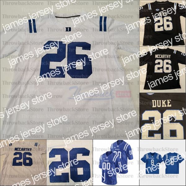 american college football wear custom duke blue devils college football 17 daniel jones 18 quentin harris 11 scott bracey 25 deon jackson je, Black
american college football wear custom duke blue devils college football 17 daniel jones 18 quentin harris 11 scott bracey 25 deon jackson je, Black