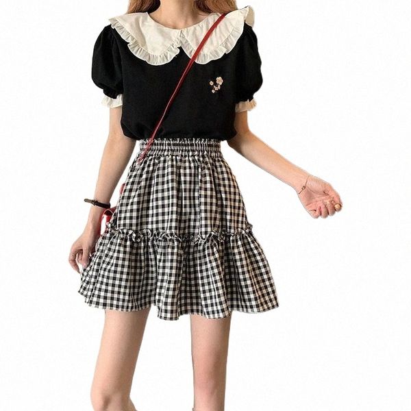 skirts women pleat skirt 2022 summer harajuku preppy style plaid skirts mini elastic waist cute lolita jupe kawaii girl h0fd#, Black
skirts women pleat skirt 2022 summer harajuku preppy style plaid skirts mini elastic waist cute lolita jupe kawaii girl h0fd#, Black
