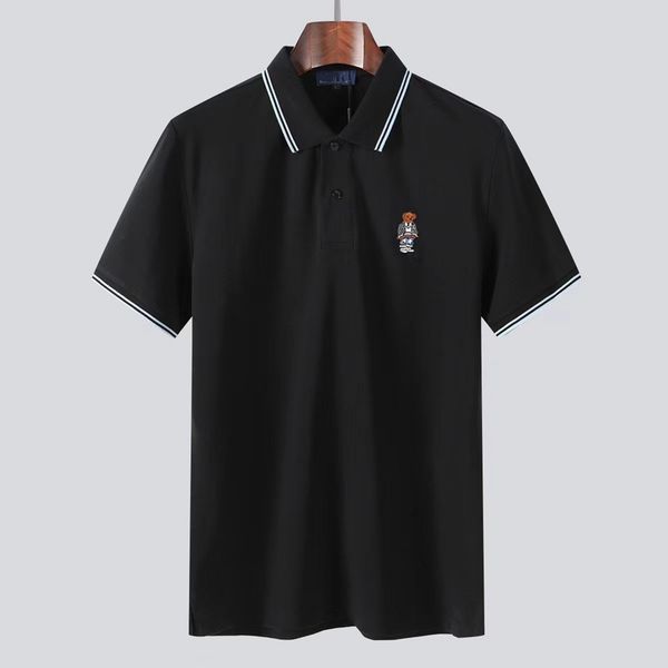 wholesale 2200 summer new polos shirts european and american men's short sleeves casualcolorblock cotton large size embroidered fashion, White;black
wholesale 2200 summer new polos shirts european and american men's short sleeves casualcolorblock cotton large size embroidered fashion, White;black